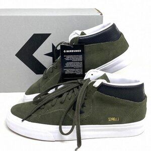 Converse Louie Lopez Pro Shoes Women's Size Suede Khaki 171981C Casual Top Mid